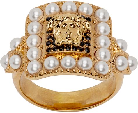 versace parati gold|versace rings for women.